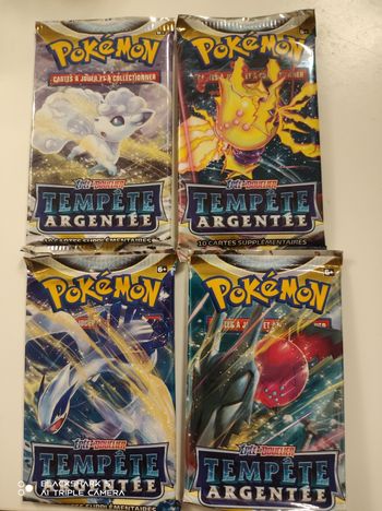 Art set épée bouclier tempête argentée EB12 