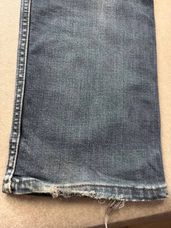 Jean pantalon coupe droite 513 levis noir/bleu W38 L32 - photo numéro 6