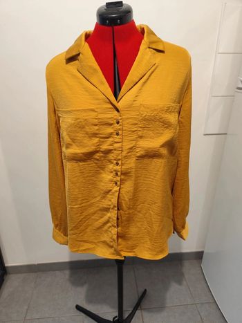Chemise moutarde