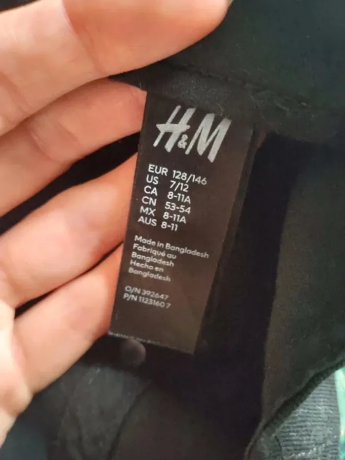 Casquette mixte noire H&M 7-12 ans - photo numéro 4