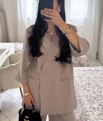 Blazer manches courtes