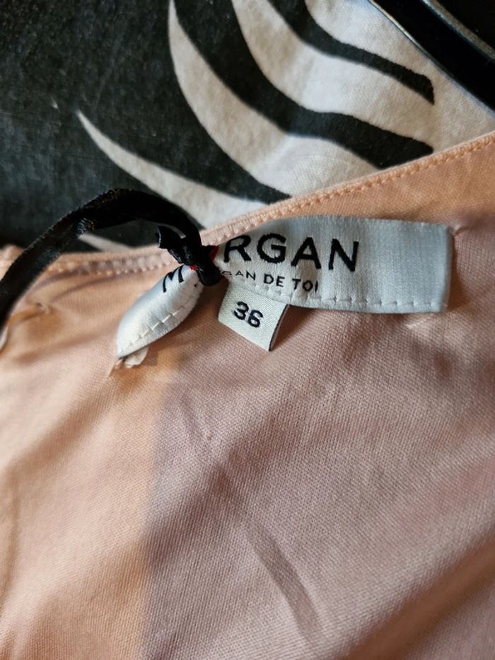 Sublime robe rose poudré Morgan 36 - photo numéro 6