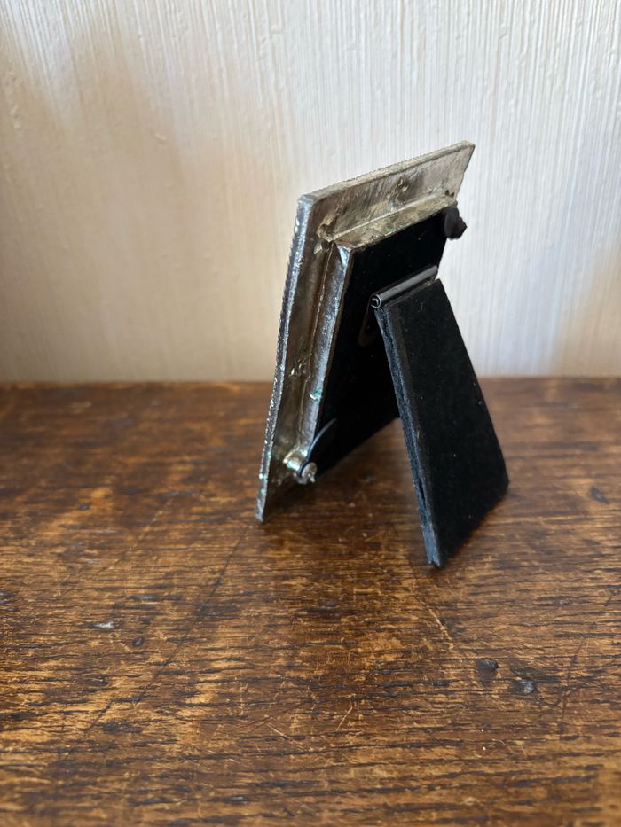 Petit cadre photo floral vintage à poser - photo numéro 3