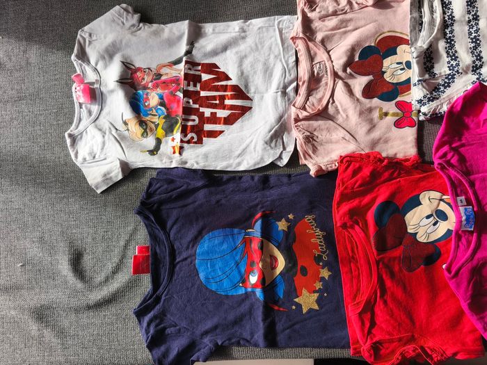Lot 6 tee shirt manches courtes disney - photo numéro 2