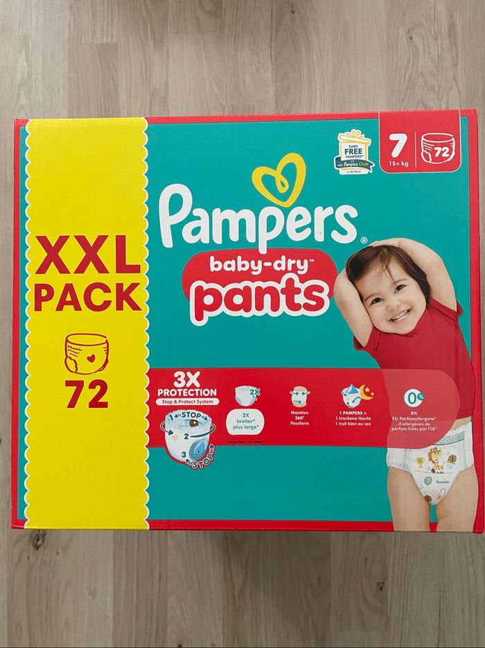 Pampers pants taille 7 - photo numéro 2