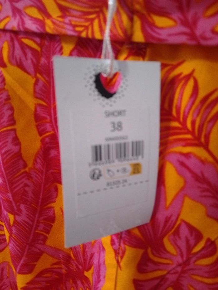 Short avec ceinture taille 38 - Mim - 100% polyester - photo numéro 7