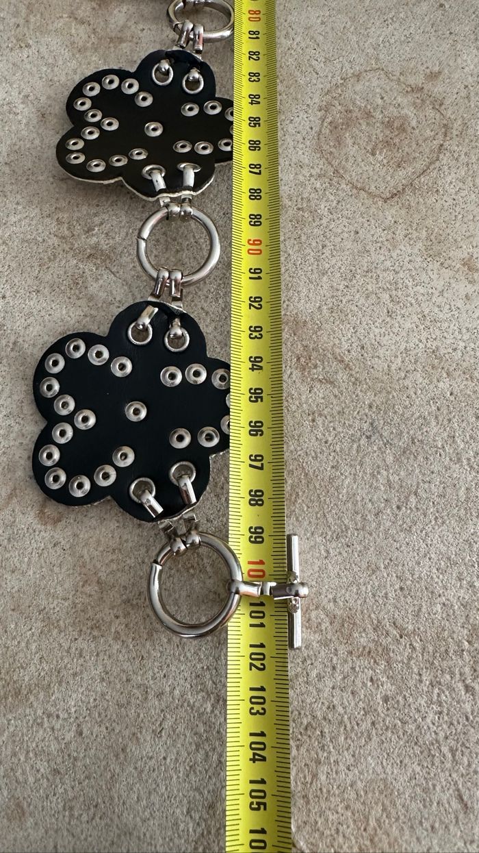 Ceinture réversible blanc ou noir - photo numéro 8