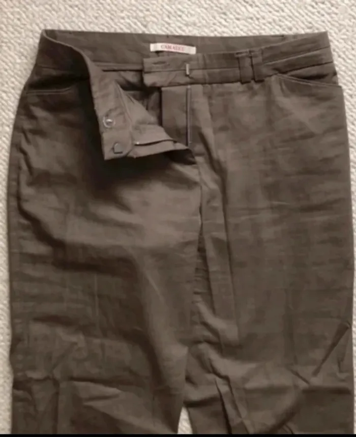 Pantalon léger 7/8 style chino - photo numéro 5