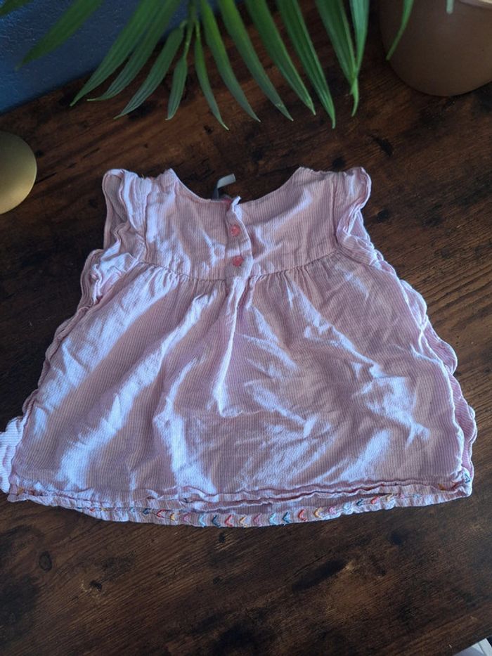 Tunique à rayure rose orchestra - photo numéro 3