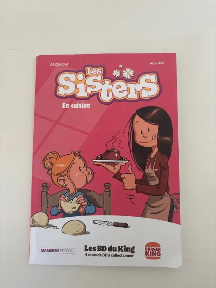 BD les petits mythos en cuisine et Les sisters en cuisine - photo numéro 2