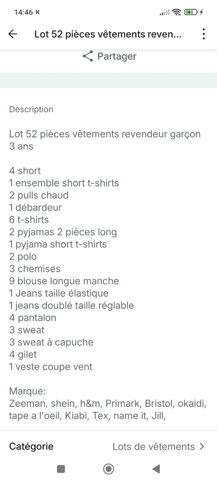 Lot vêtements 3 ans garçon - photo numéro 2