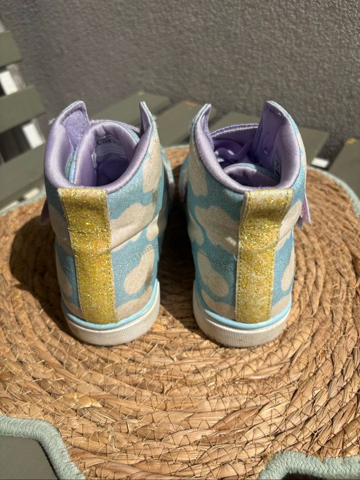 Baskets Skechers arc en ciel - photo numéro 4