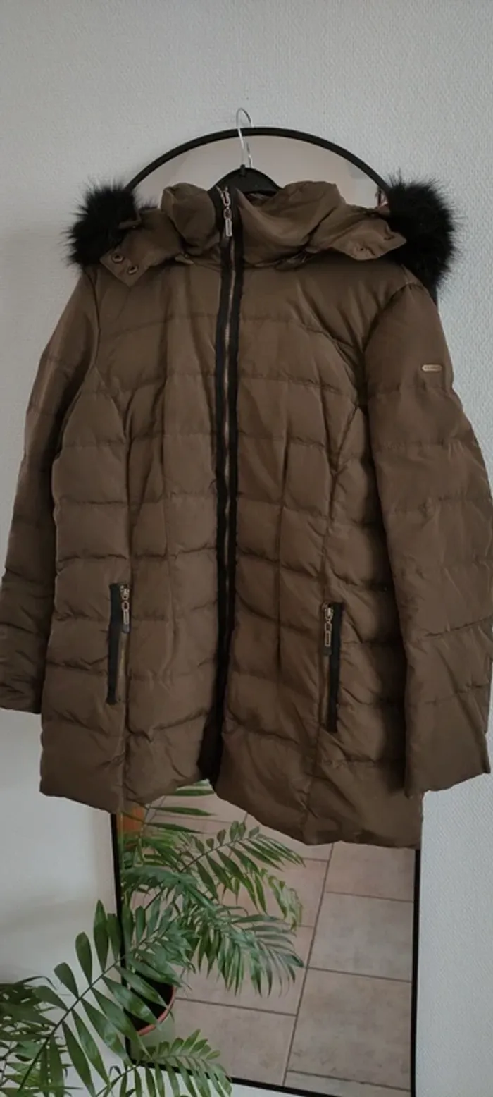 Doudoune manteau Esprit femme duvet et plumes 46 - photo numéro 3