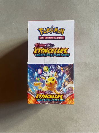 Pokémon Demi display EV8 scellage scotch