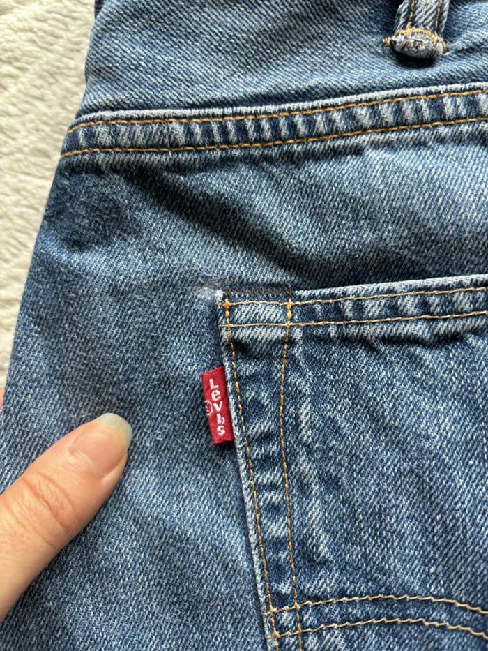 Jean Levi’s 501 bleu homme coupe relaxed droite ample taille W38 48 XL - photo numéro 3
