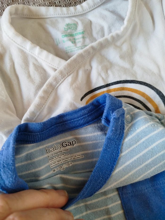 Lot 5 bodys manches courtes - photo numéro 9