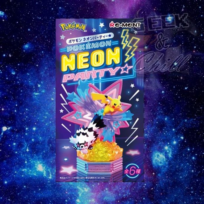 Figurine Re-Ment Pokémon - Neon Party - Mesmérella et Bibichut - photo numéro 2