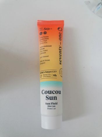Crème solaire spf50+