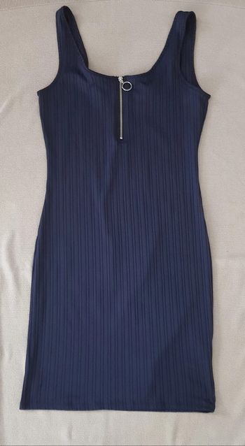 Robe moulante côtelé