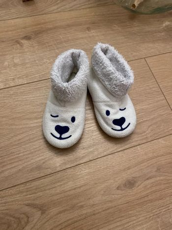 Chausson polaire petit bateau