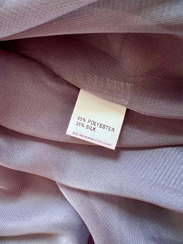 Robe taille 40 grise en soie - photo numéro 8