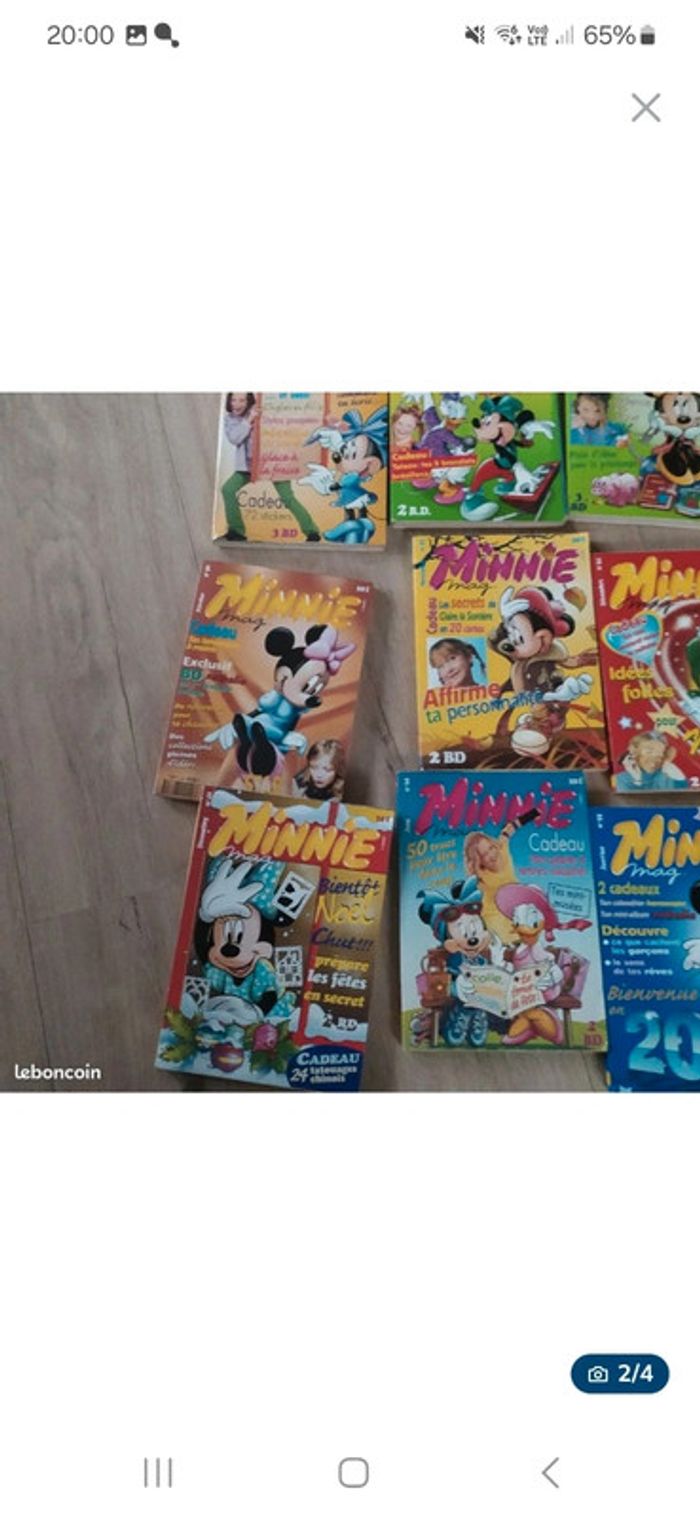 Lot de 15 magazines Minnie mag années 90 2000 - photo numéro 2