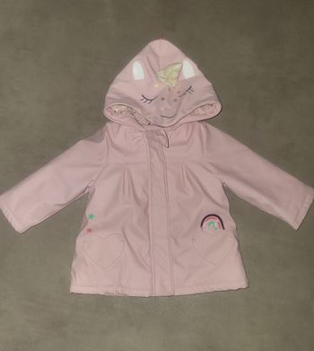 Imperméable licorne 12 mois 