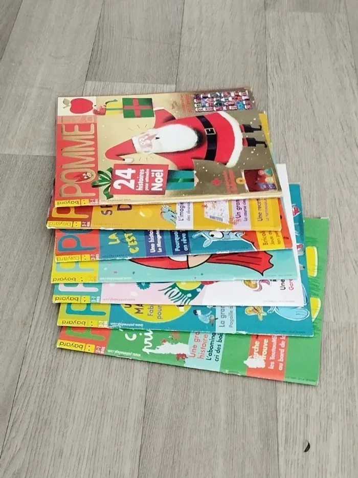 Lot de 7 magazines Pomme d’Api année 2018 L017 - photo numéro 3