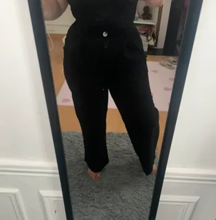 Pantalon velours noir - photo numéro 2