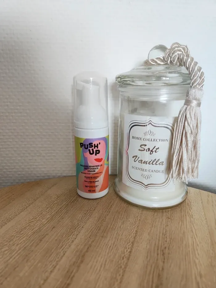 🌺Mousse sensorielle nettoyante visage Push Up🌺