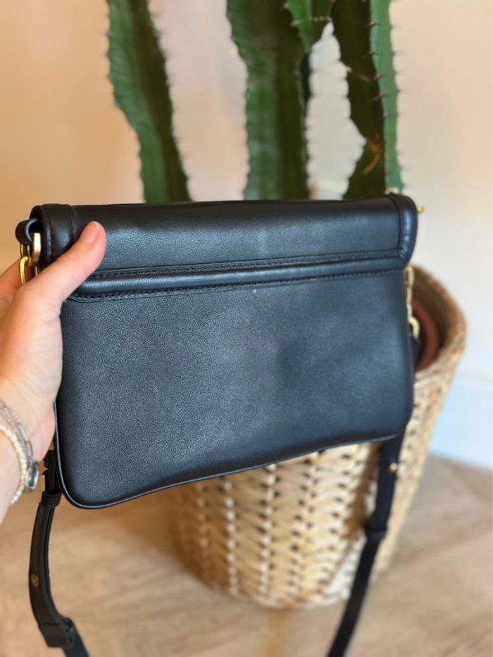 Sac à rabat cuir noir Zadig & Voltaire ZV Initiale - photo numéro 10