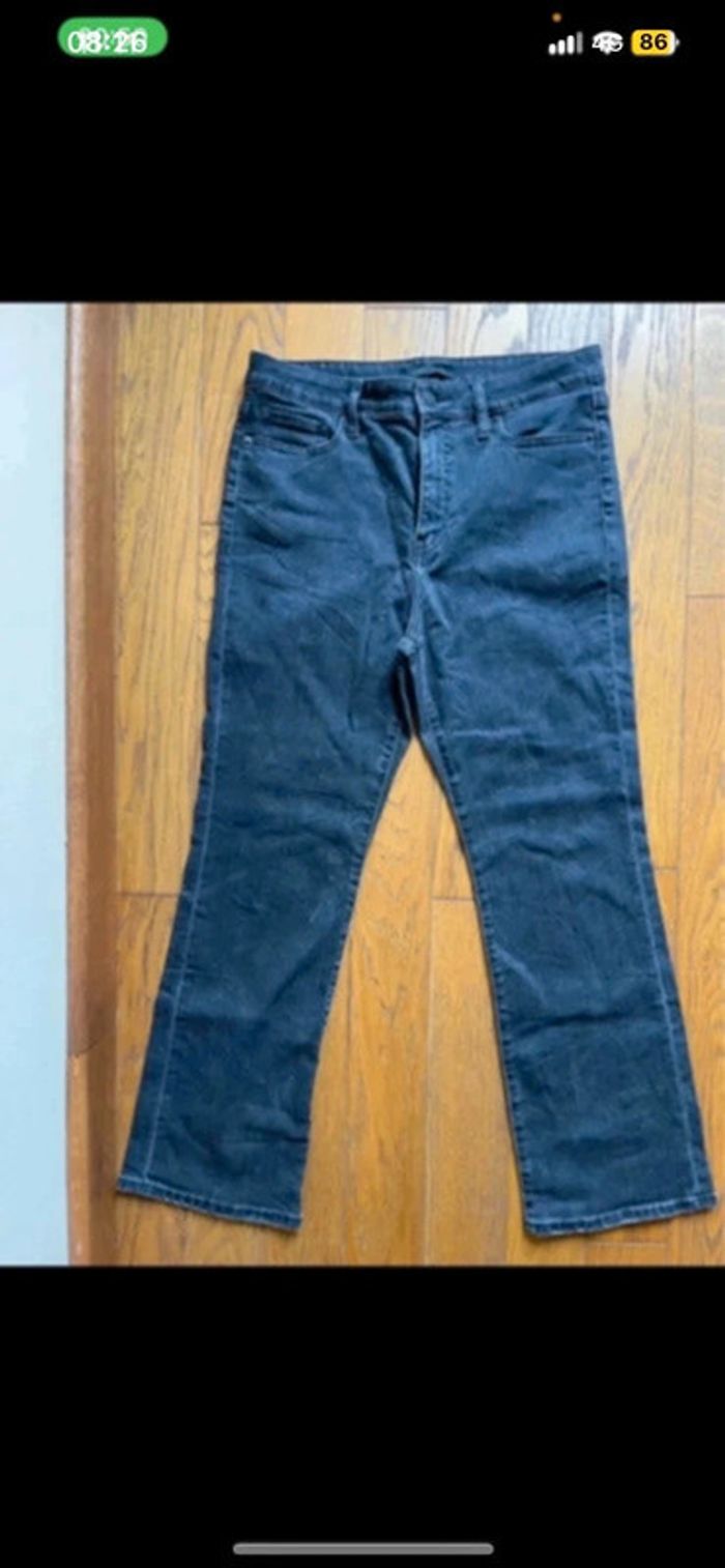 Sublime jean uniqlo noir gris taille S - photo numéro 2