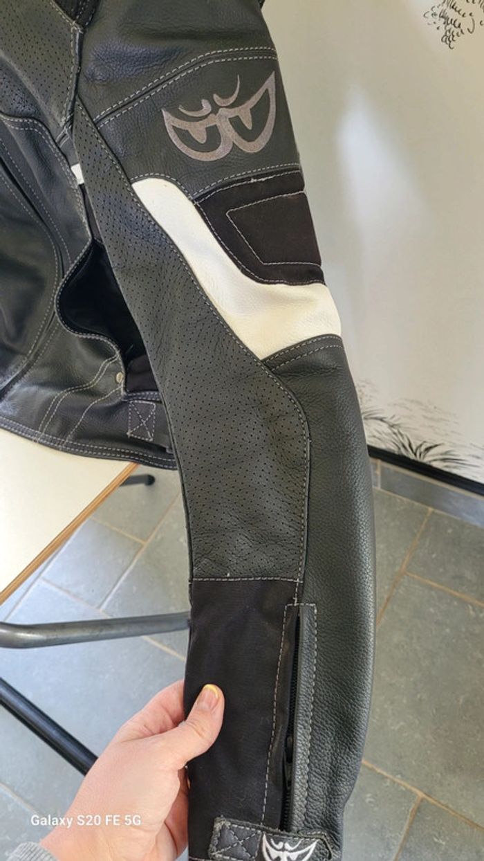 Cuir moto femme - photo numéro 3