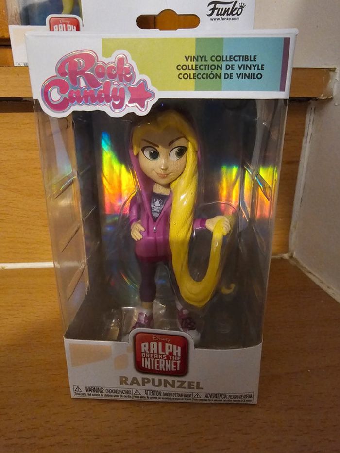 Figurines rock candy /princesse tiana et raiponce disney - photo numéro 2