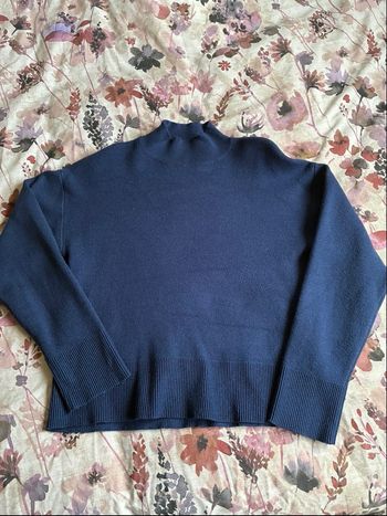 pull bleu marine