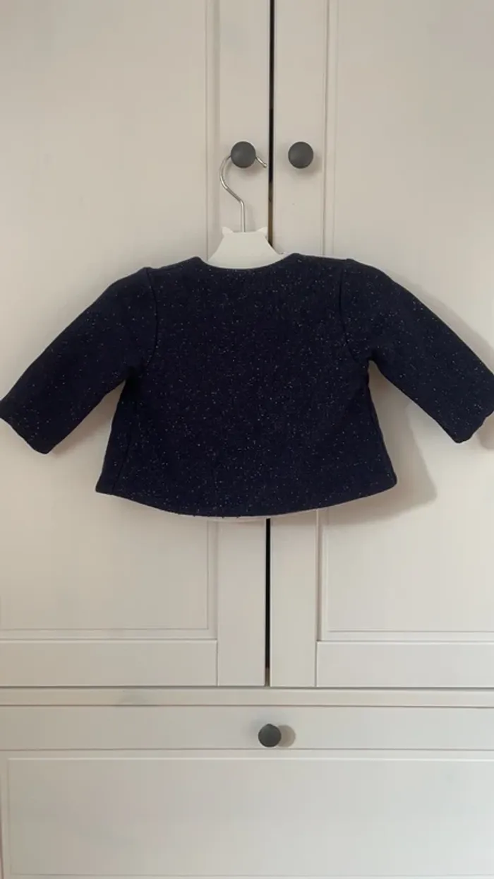 Ensemble Gilet Gymp et blouse Tissaia 3 mois - photo numéro 4