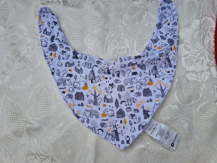 lot de bavoirs triangle bébé - photo numéro 6