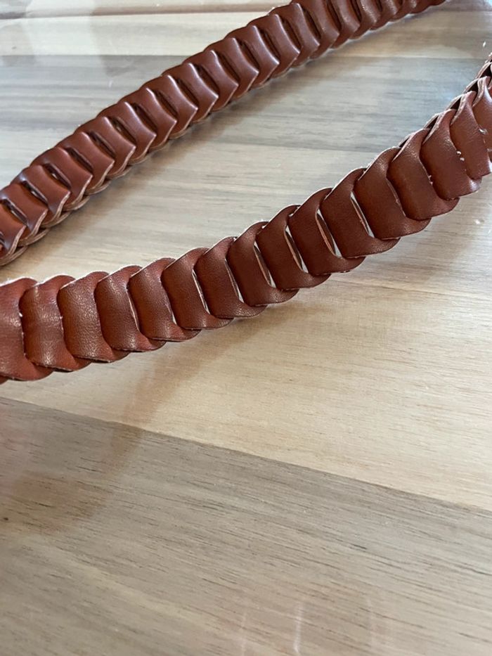 Ceinture longueur total 80 cm bonobo style rétro - photo numéro 4