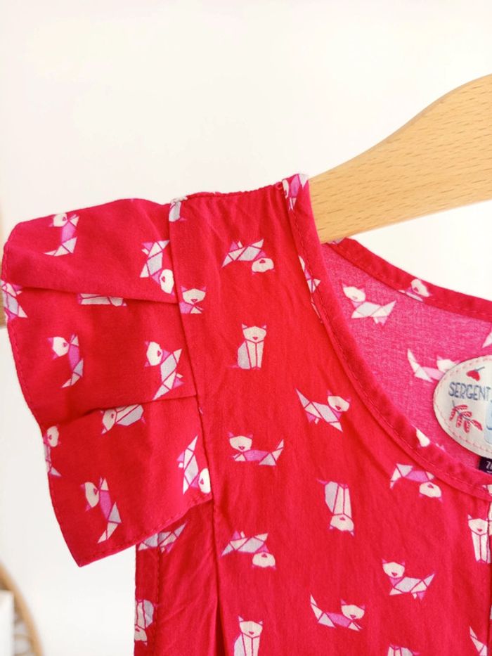 Combinaison rose Sergent Major 7 ans - photo numéro 4