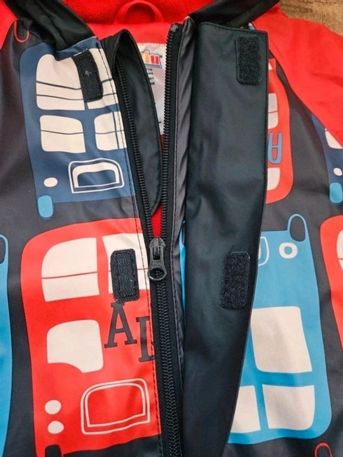 Imperméable Lupilu bleu marine et rouge Lupilu 5 ans - photo numéro 5