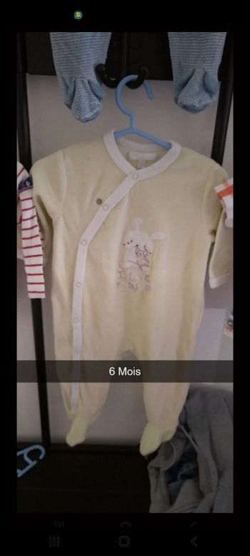 Pyjama taille 6M