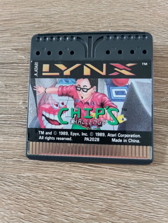 Lot jeux pour console lynx - photo numéro 2