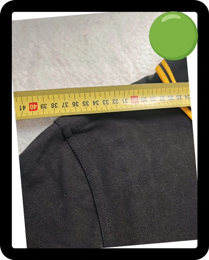 ⭐ magnifique polo Fred Perry noir ET or Taille XS - photo numéro 8