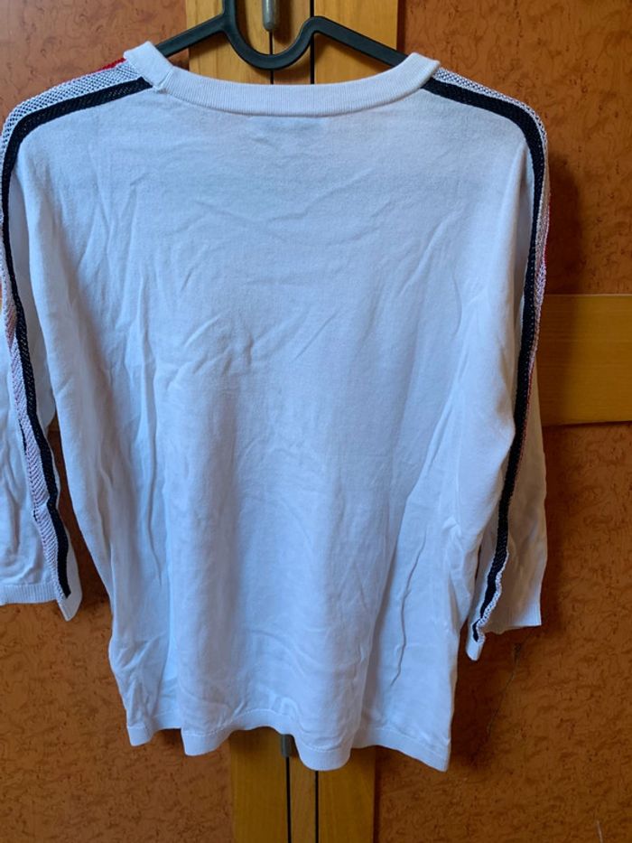 Haut blanc ajourée Tommy Hilfiger - photo numéro 6