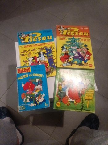 Lot Picsou vintage