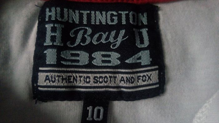 T-shirts blanc manches longues Scott & Fox - photo numéro 3