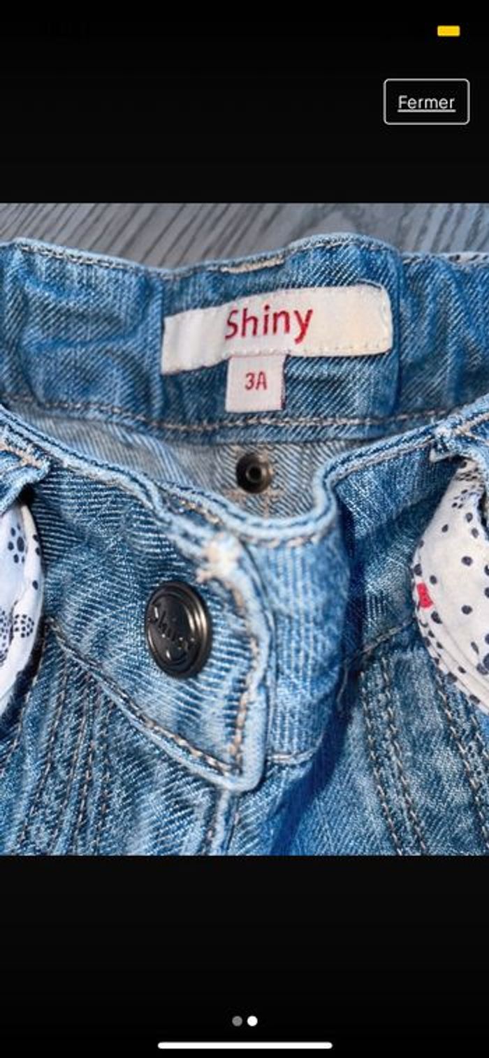 Magnifique Short Pantacourt large 3 ans - photo numéro 2