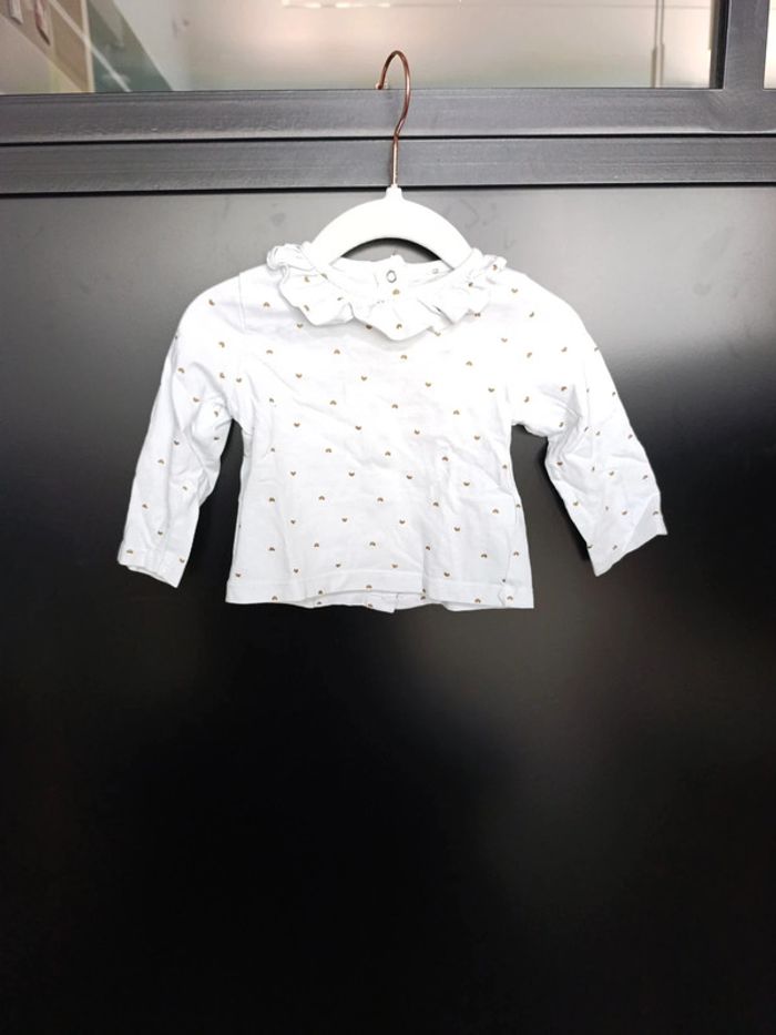 Tee shirt manches longues 6M - photo numéro 2