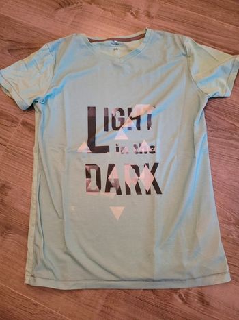 Tee-shirt turquoise Name it 14 ans