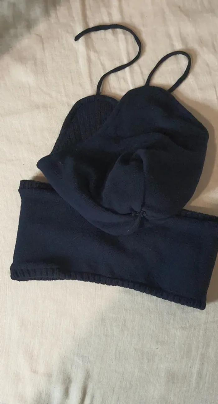 Bonnet et tour de coup "OB" enfant - photo numéro 5